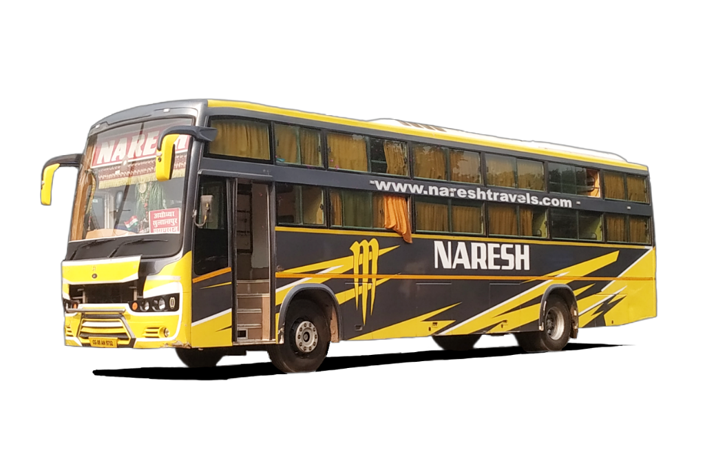 Naresh Travels Bus png